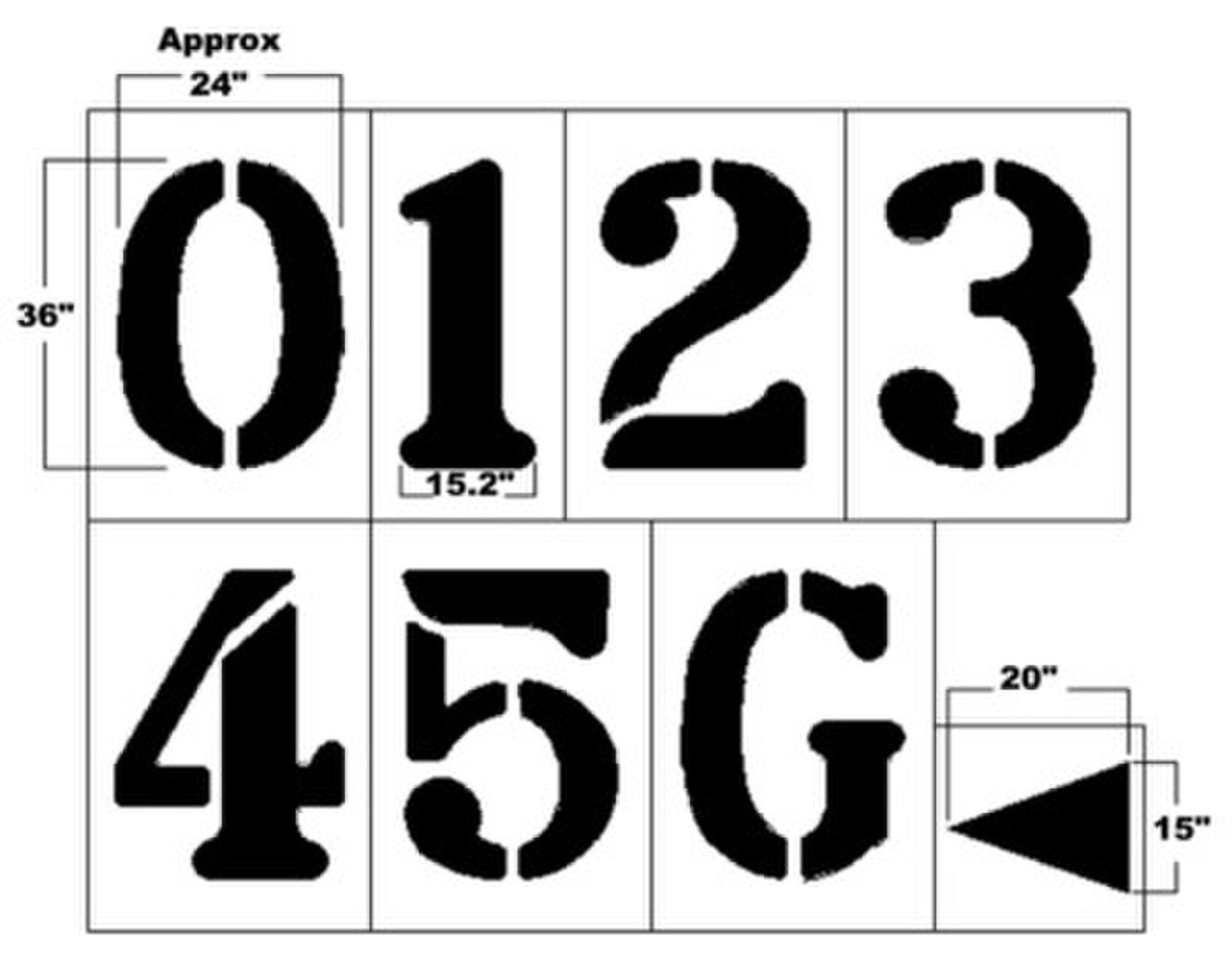 Trigon Football Marking Kit