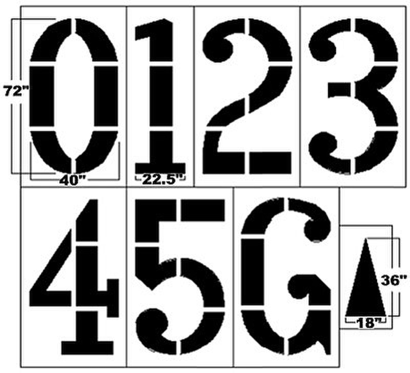 Trigon Football Marking Kit