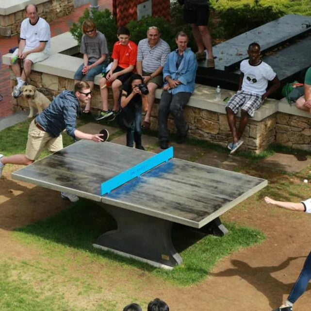 Stone Age Cantilever Outdoor Concrete Ping Pong Table