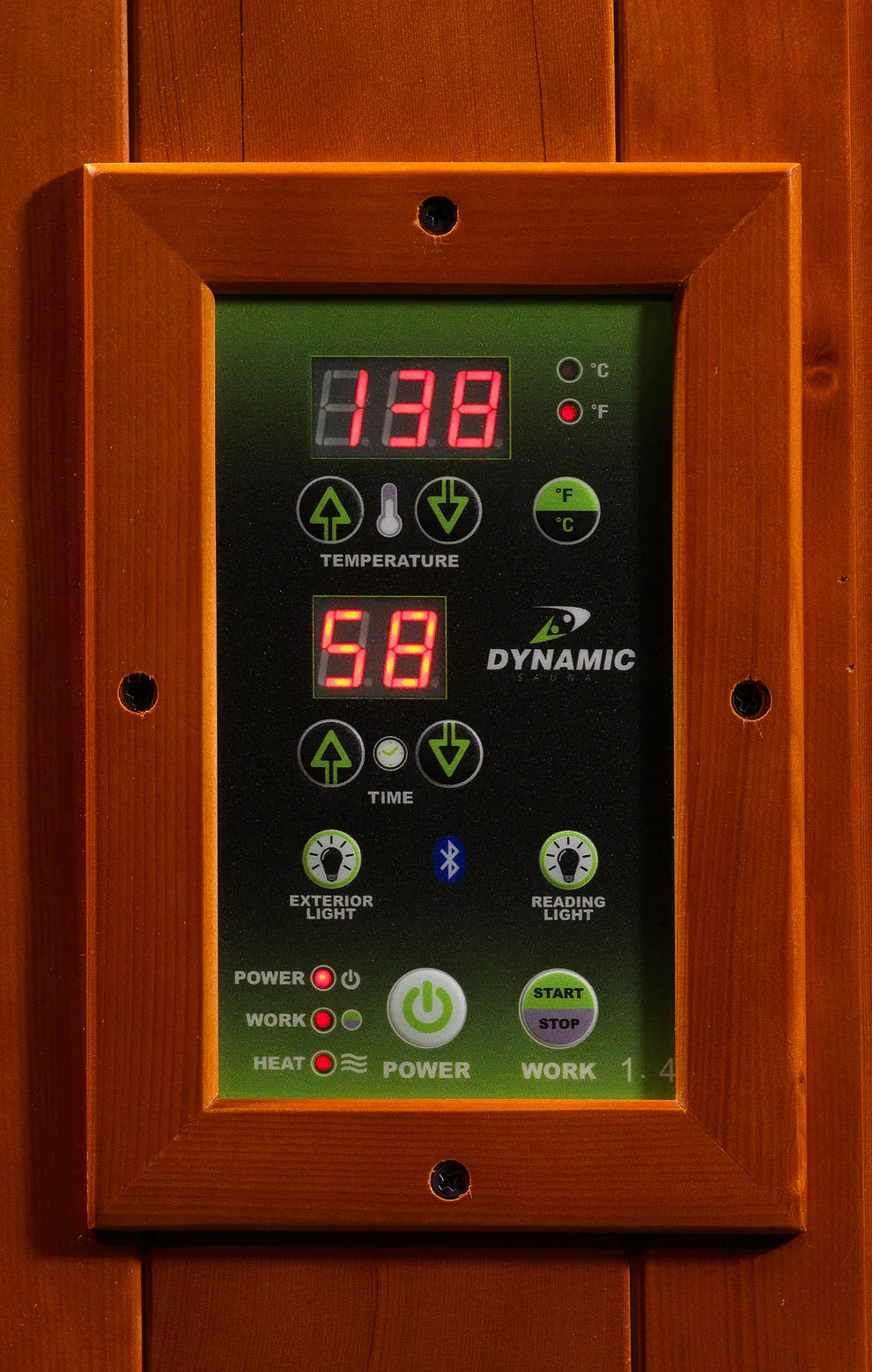 Dynamic "Heming" 2 Person EMF Far IR Sauna (DYN-6225-02)