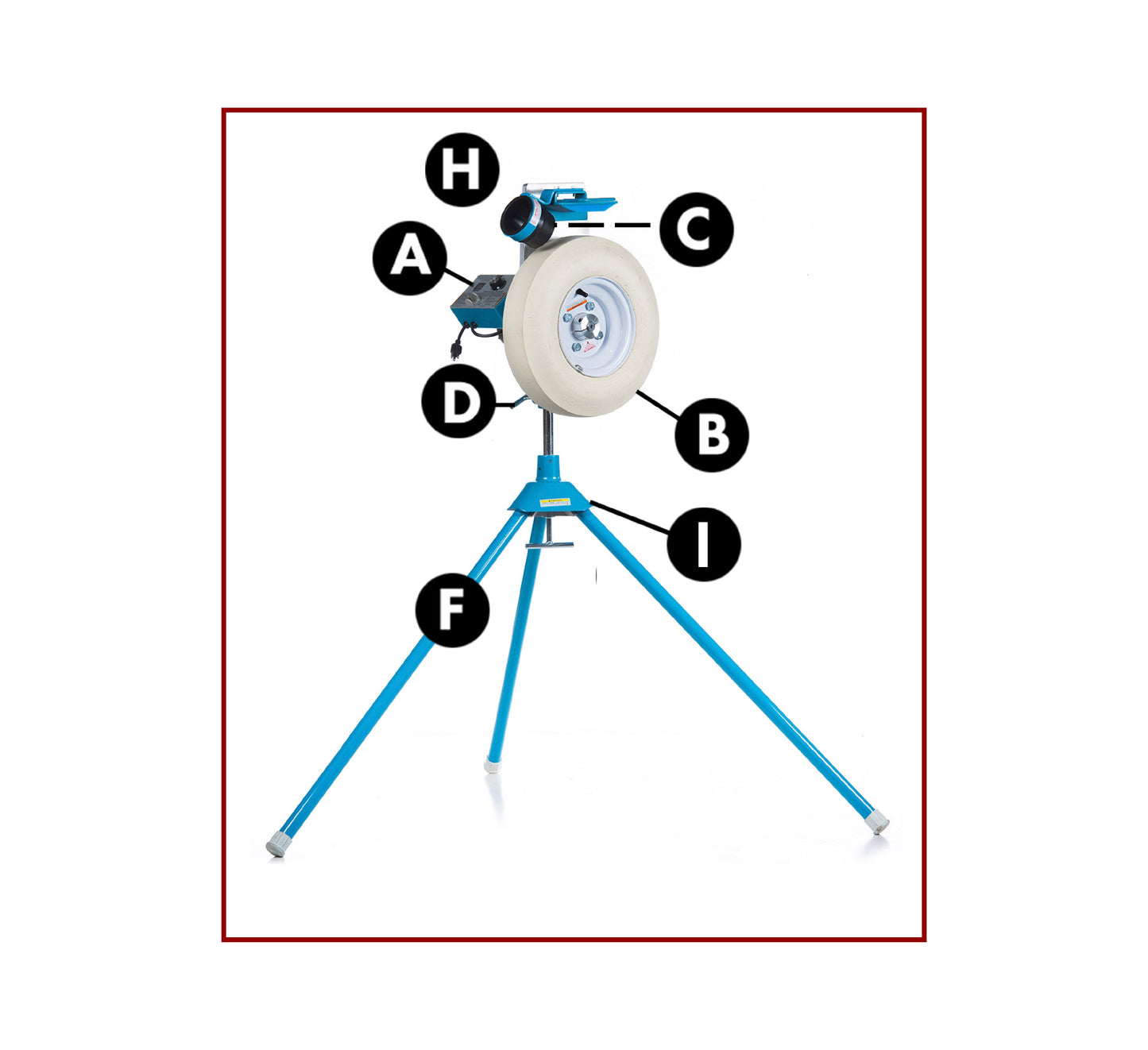 JUGS BP®1 Baseball Pitching Machine
