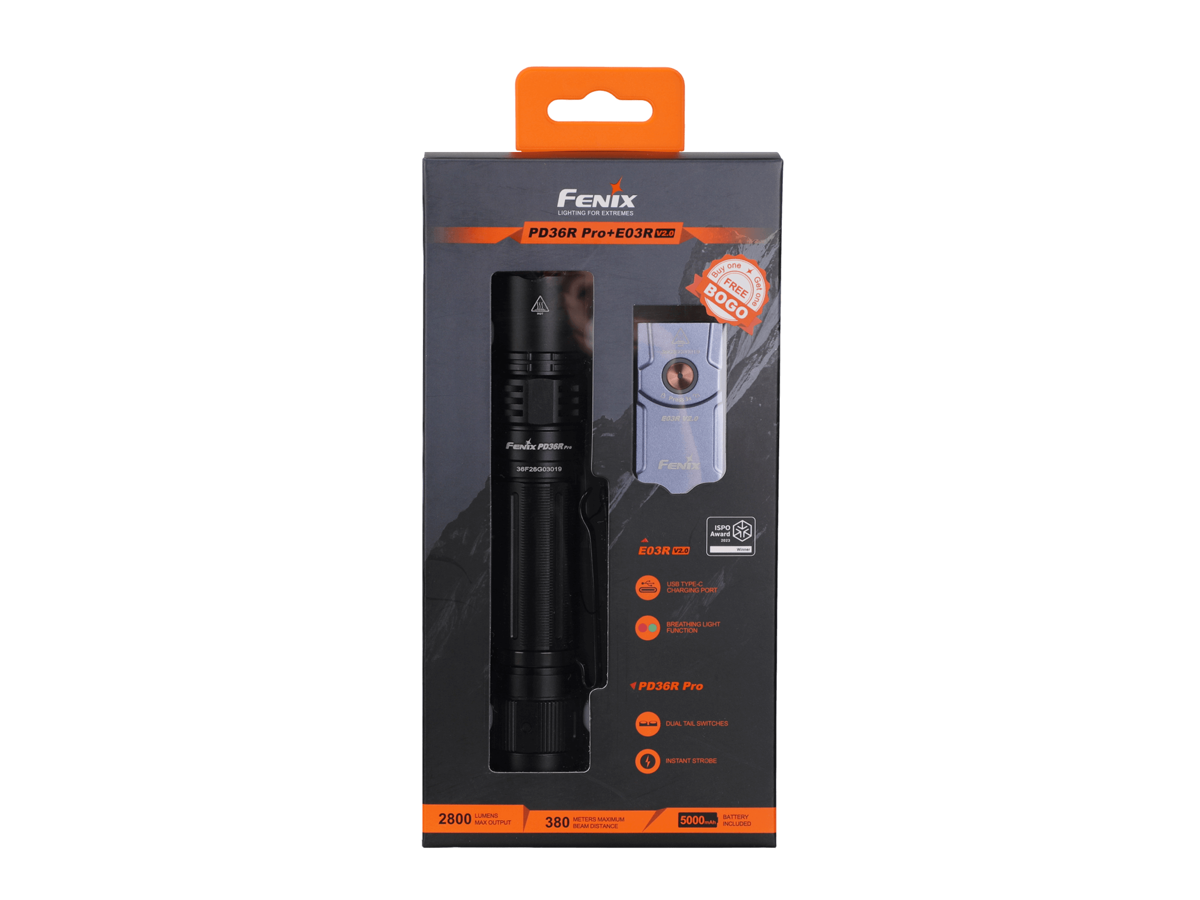 Fenix PD36R Pro 2800 Lumen Flashlight