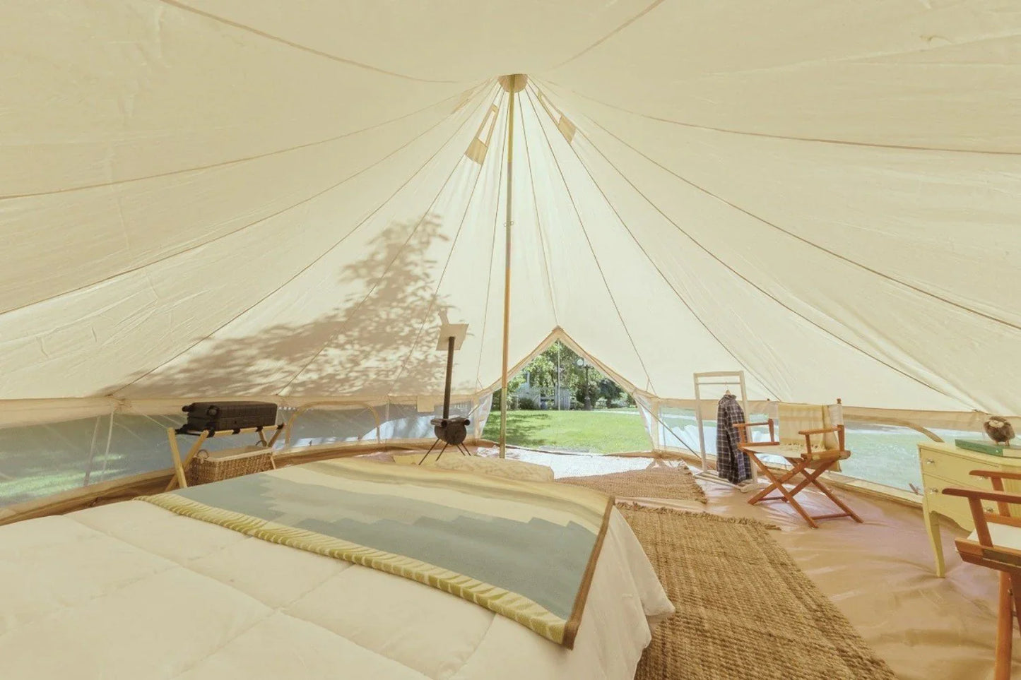**PREORDER JUNE** 19' (6M) Fernweh™ Double-Door Bell Tent by Life in Tents