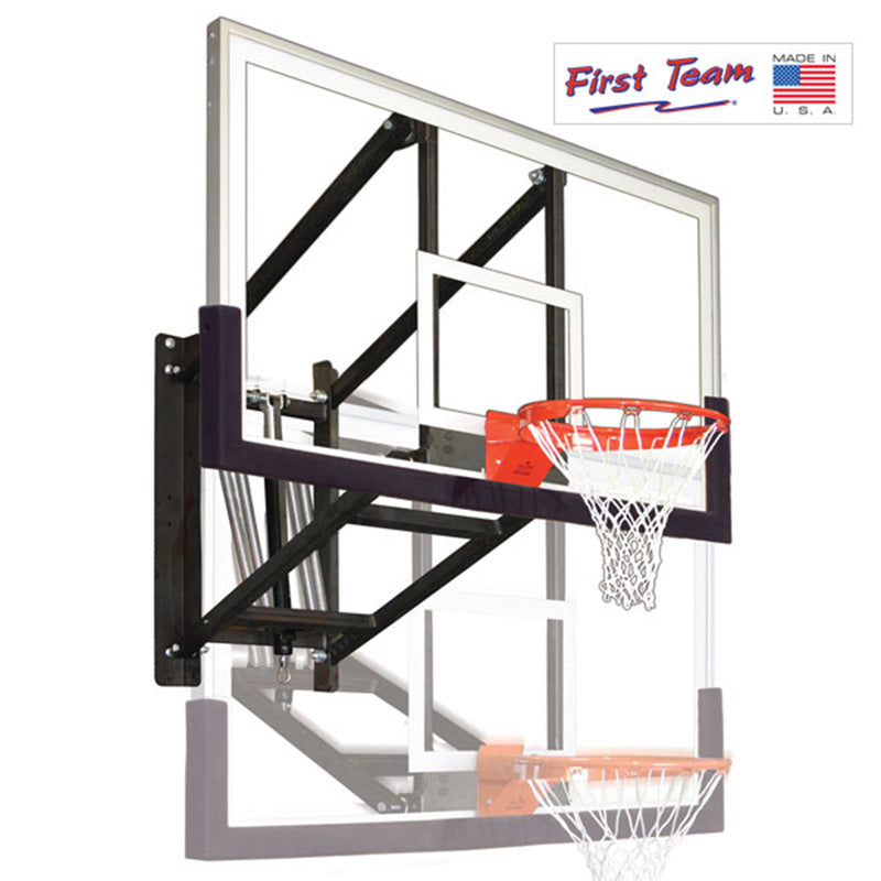 WallMonster Arena Wall Mount Basketball Hoop by First Team