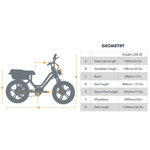 Eunorau FLASH LITE ST 1.0 Electric Bike