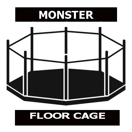 Floor Gym Cage by Monster Rings and Cages
