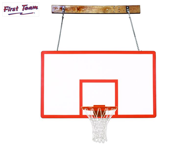 FoldaMount68™ Folding Wall Mount Basketball Hoop System by First Team