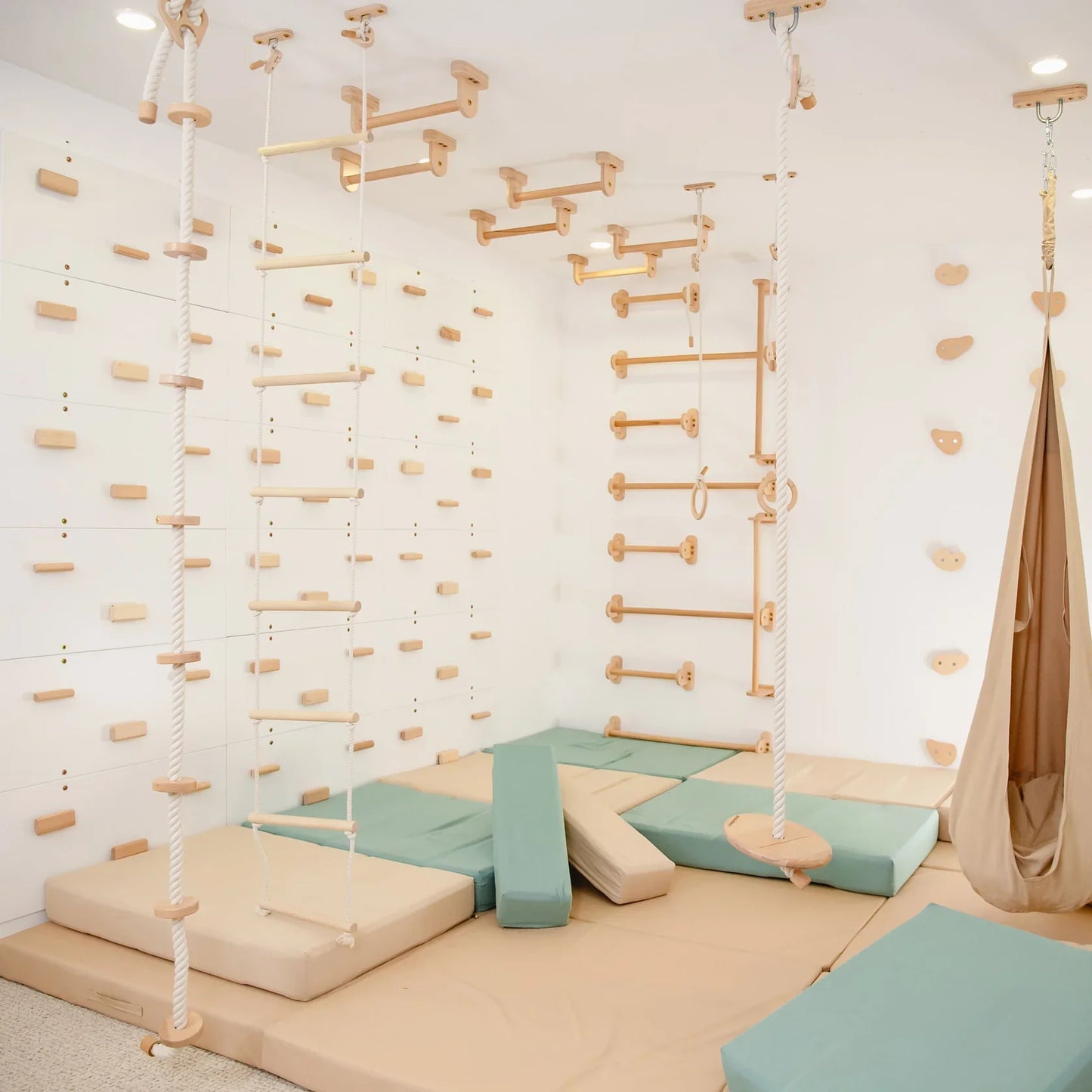 Indoor Play Gym by Wood and Hearts