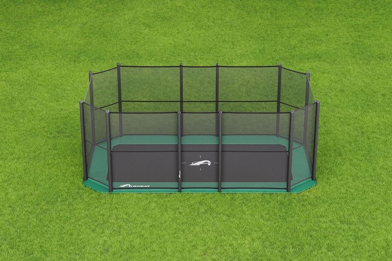 17ft x 10ft Akrobat Plus In-Ground Trampoline