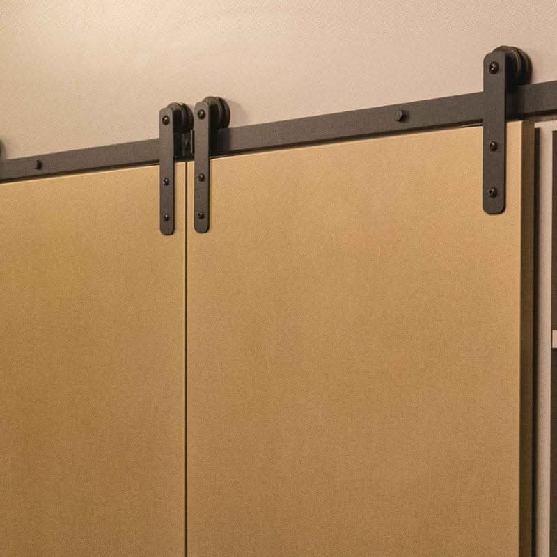 Mini Straight Strap Barn Door Hardware Kit