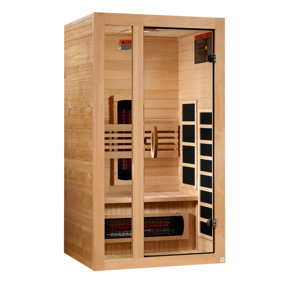 Dynamic Gracia 1-2-Person Full Spectrum Near Zero EMF FAR IR Sauna (DYN-6119-03 FS)