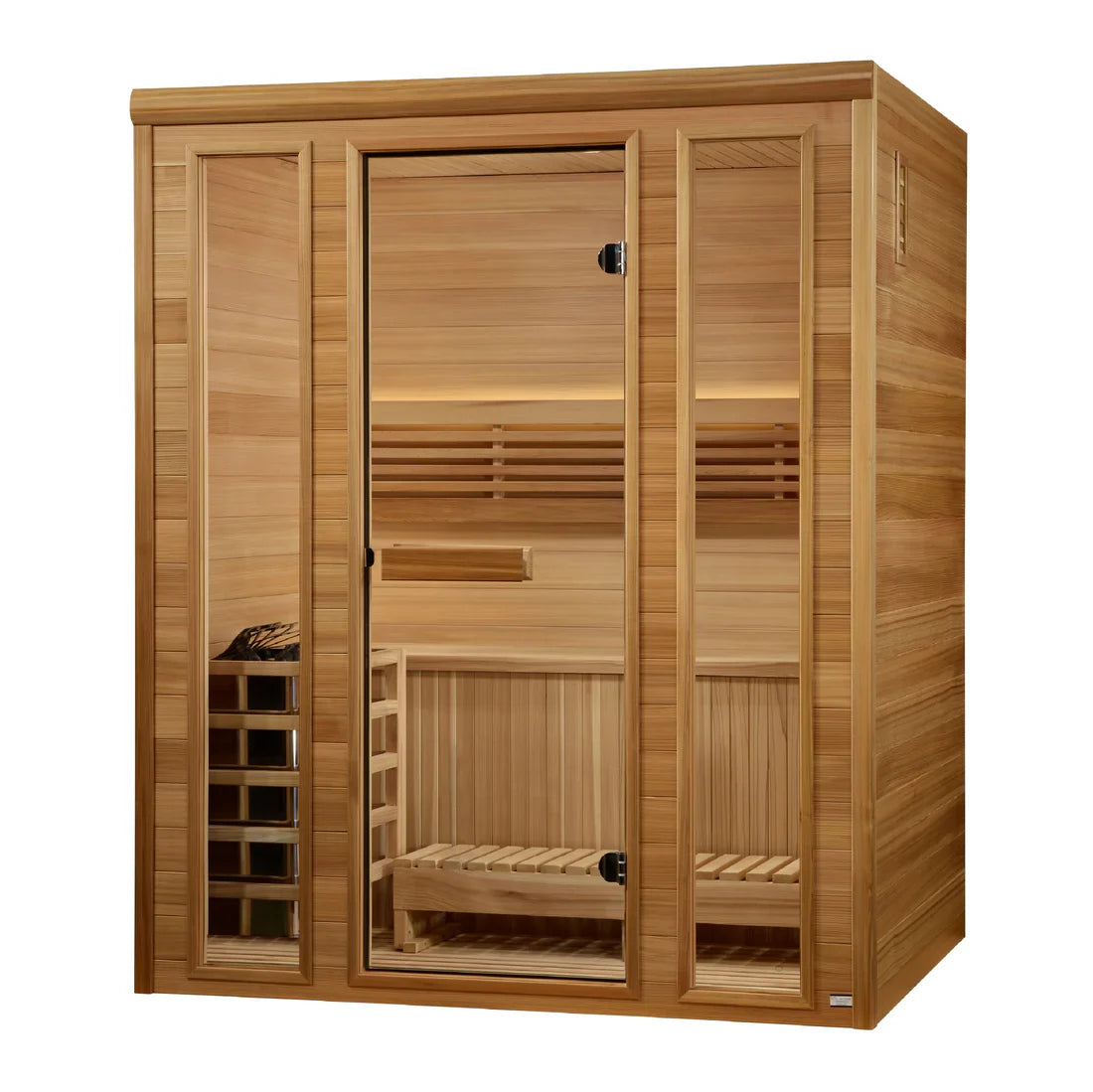 Golden Designs Andermatt 3 Person Traditional Sauna