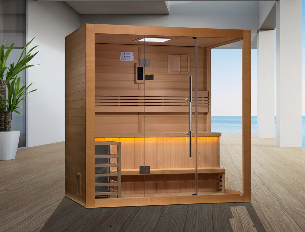Golden Designs Forssa 3-4 Person Traditional Sauna