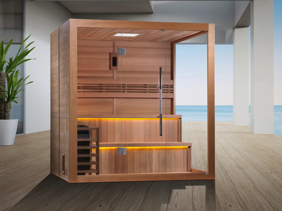 Golden Designs Kuusamo 6 Person Traditional Sauna