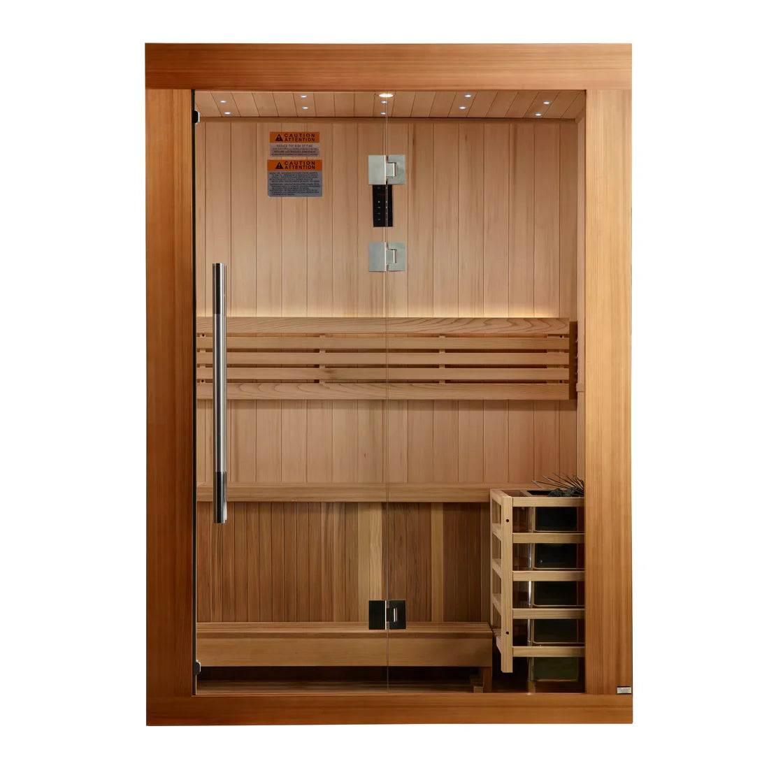 Golden Designs Sundsvall 2 Person Traditional Sauna