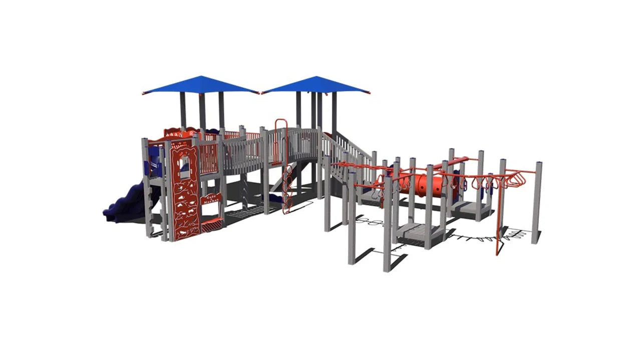 Grounds For Play Commercial Playground (GFP-30004-2) for Children Ages 5-12