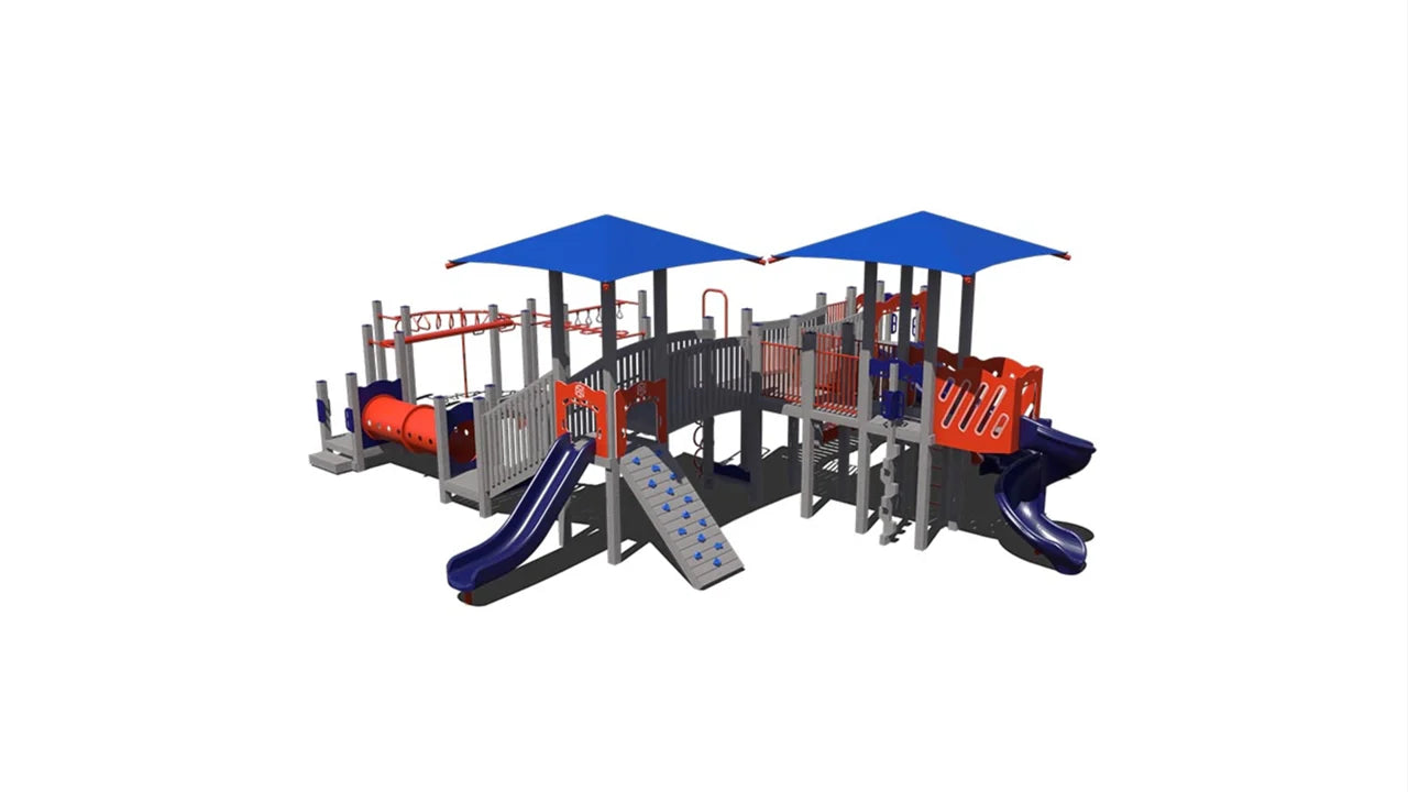 Grounds For Play Commercial Playground (GFP-30004-2) for Children Ages 5-12