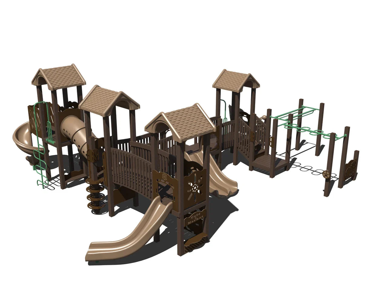 Grounds For Play Commercial Playground (GFP-30006) for Children Ages 5-12
