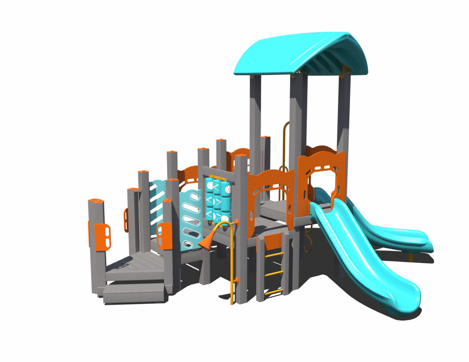 Grounds For Play Commercial Playground (GFP-30221-1) for Children Ages 2-5