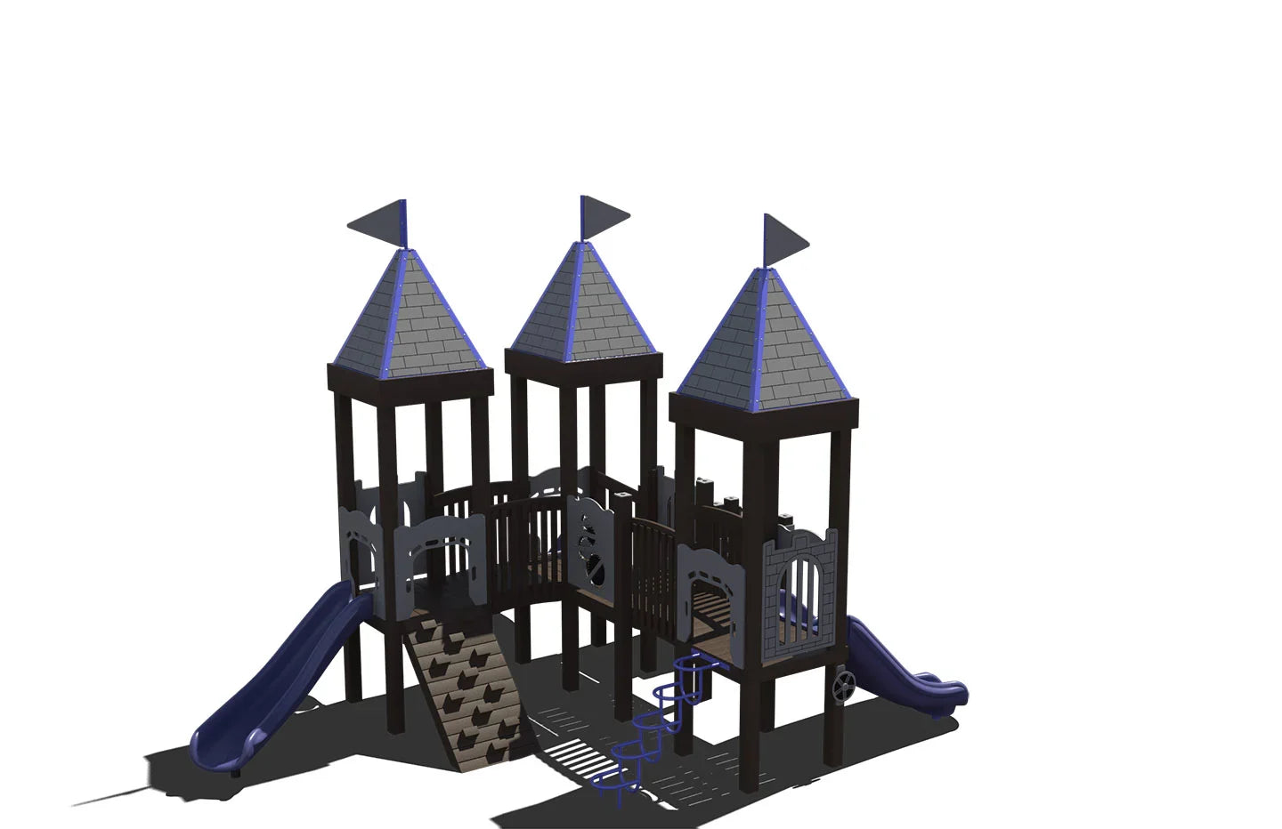 Grounds For Play Castle-Themed Commercial Playground GFP-30467 | Fairytale Fortress