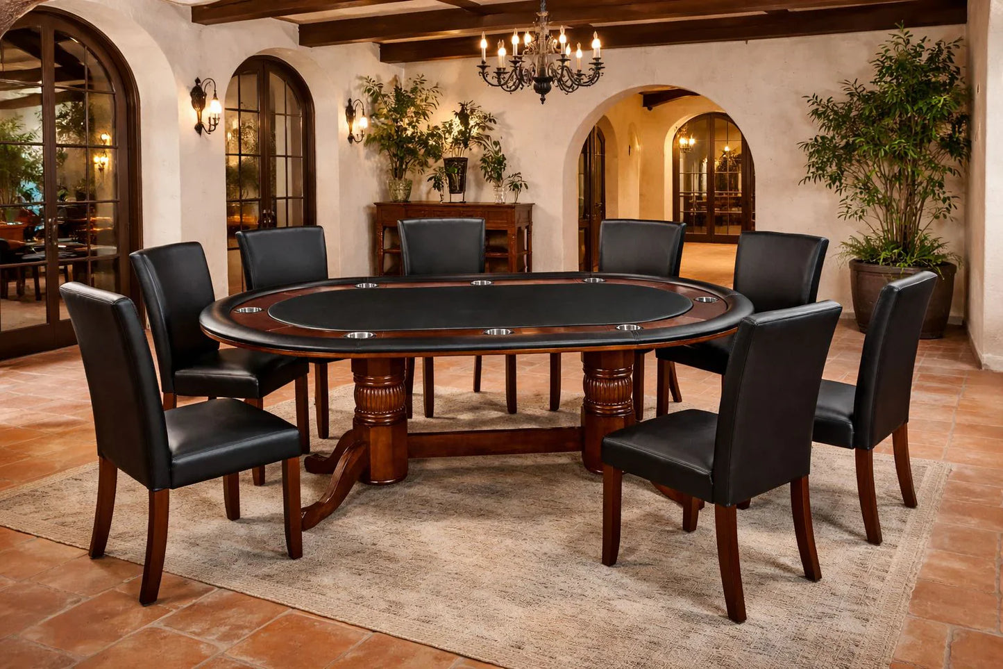 RAM Gameroom 84" TEXAS Hold'em Game Table