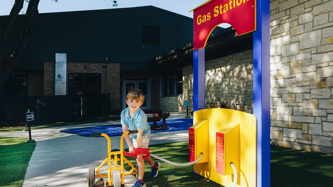 Grounds For Play Playground Gas Station Stand (RECF0033XX) for Children Ages 2-12