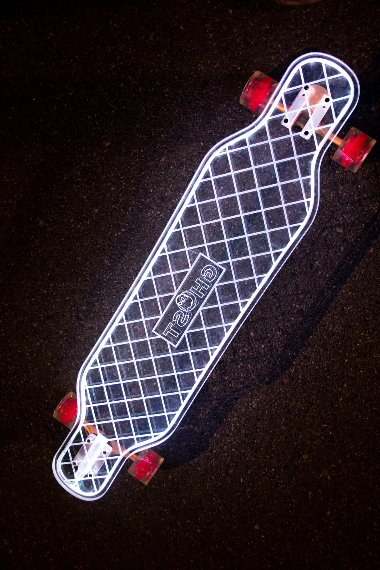 Ghost Boards LED Custom Longboard