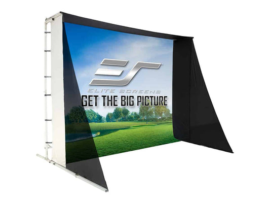 Elite Screens GolfSim Portable ImpactWhite® 350 Series Projector Screen