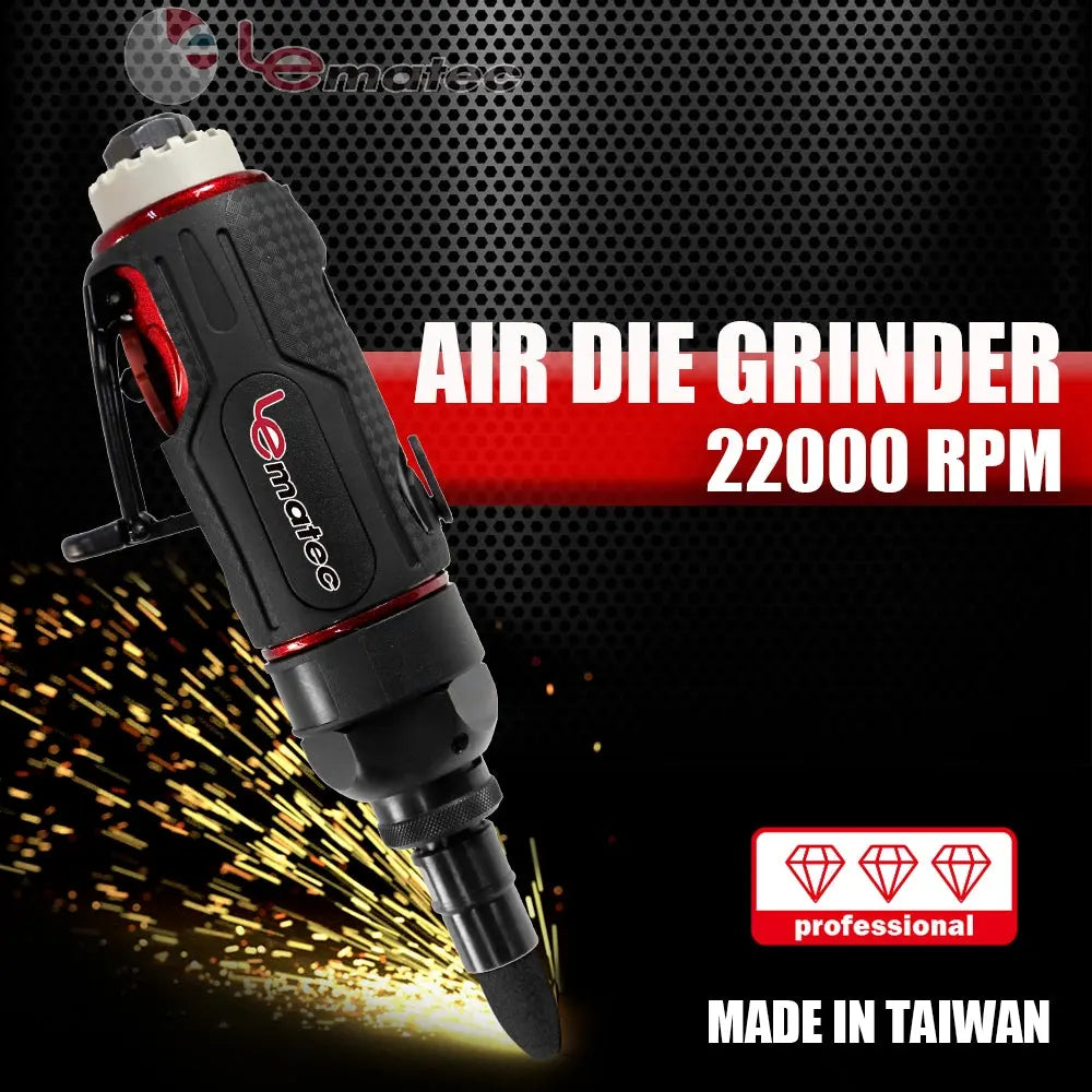 LE-G1045R Air Straight Grinder with Spanner – Precision Finish