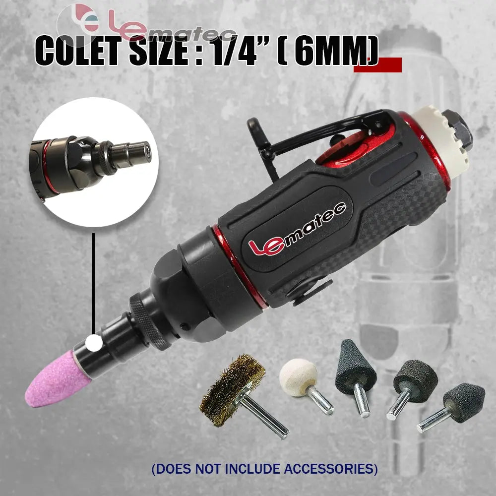 LE-G1045R Air Straight Grinder with Spanner – Precision Finish