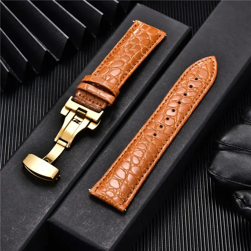 Huawei Leather Band - Crocodile Pattern - Premium Quality