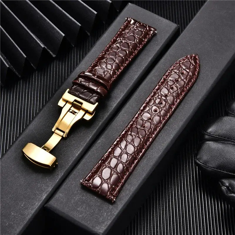 Suunto Genuine Leather Band - Crocodile Pattern Classic