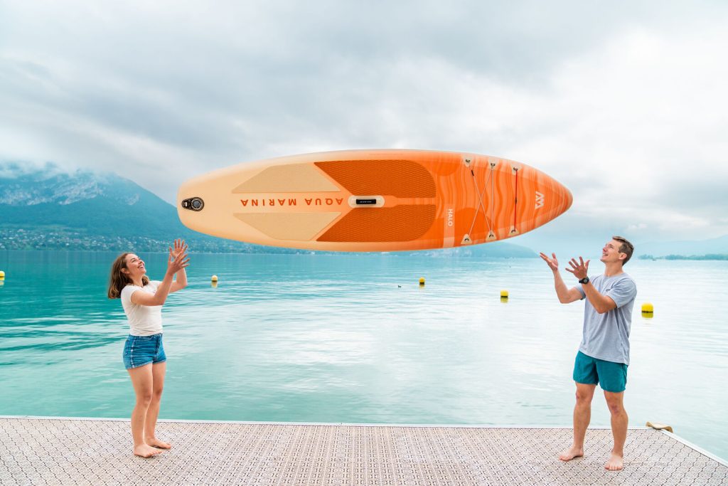 Aqua Marina Halo Lightweight Paddleboard - SUP with Paddle and PicoPack™ Backpack