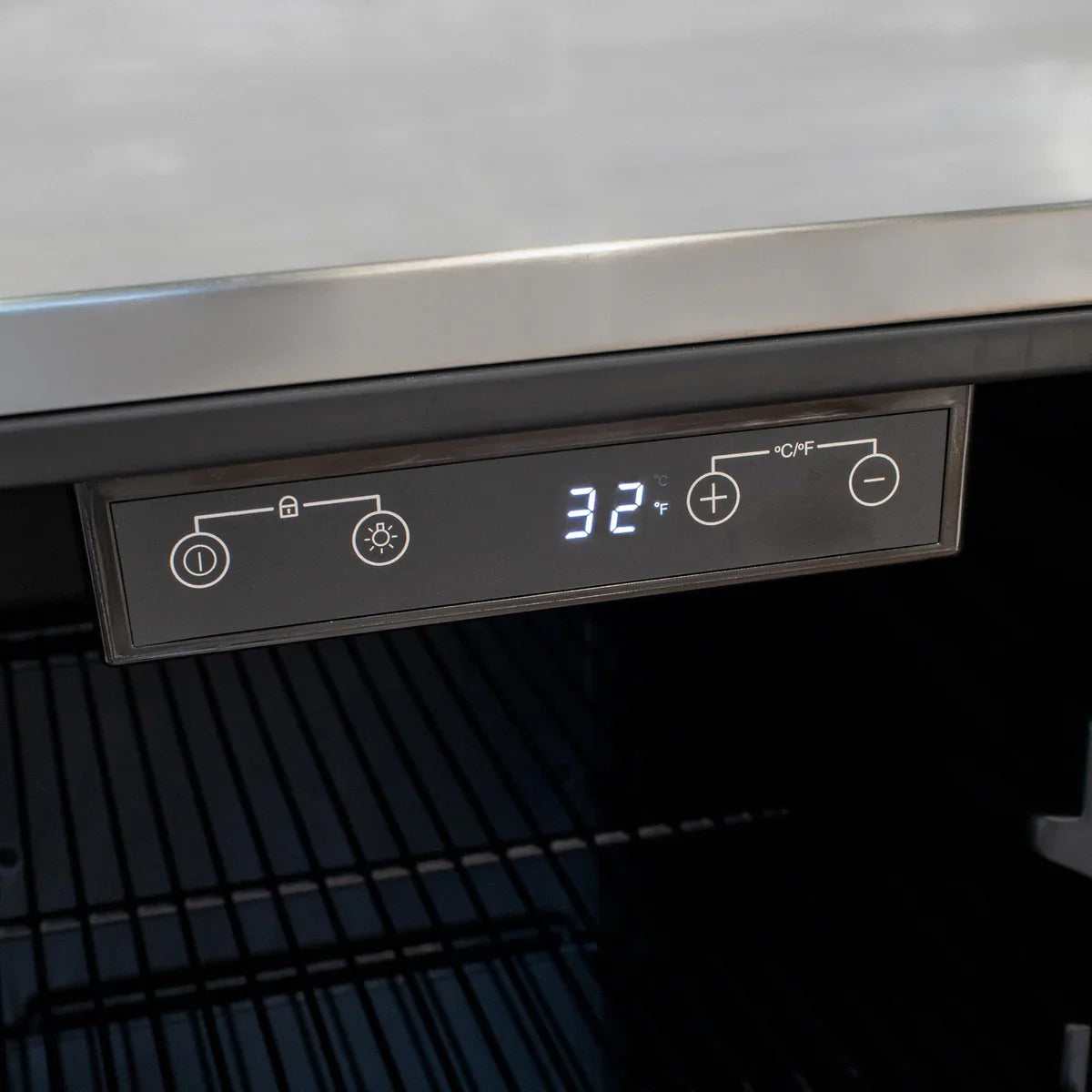 15" Outdoor Single Tap Stainless Steel Built-In Commercial Kegerator