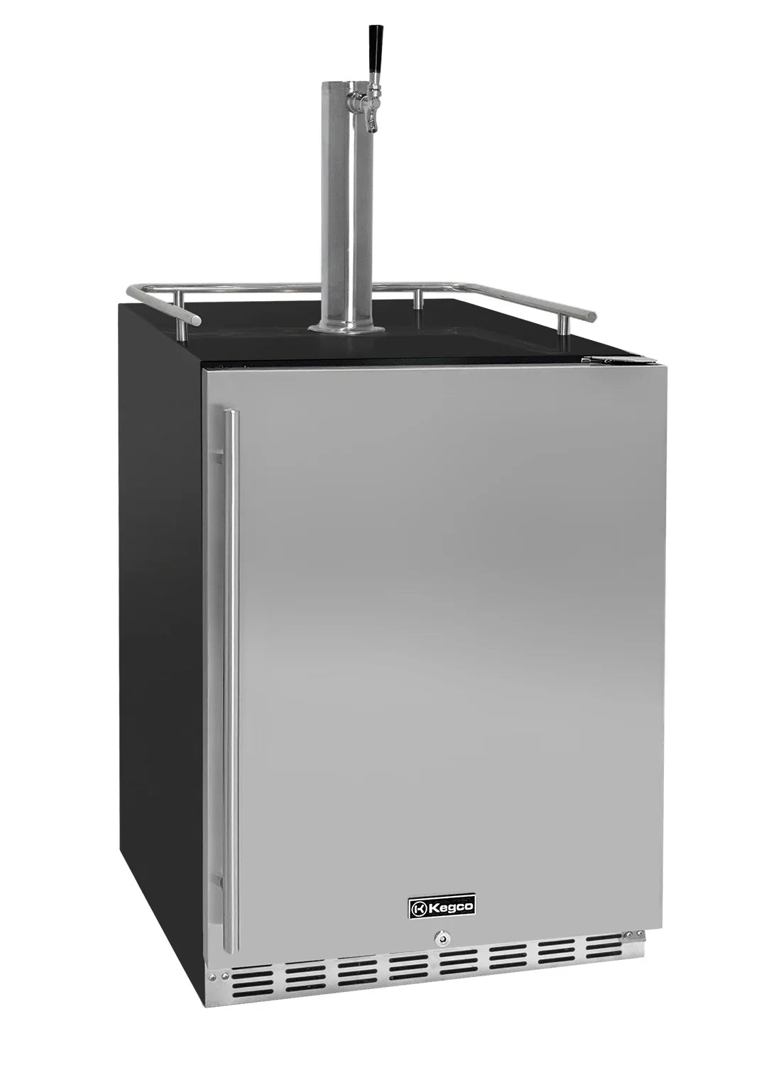 Kegco 24" Single Faucet Built-In Kegerator - Indoor