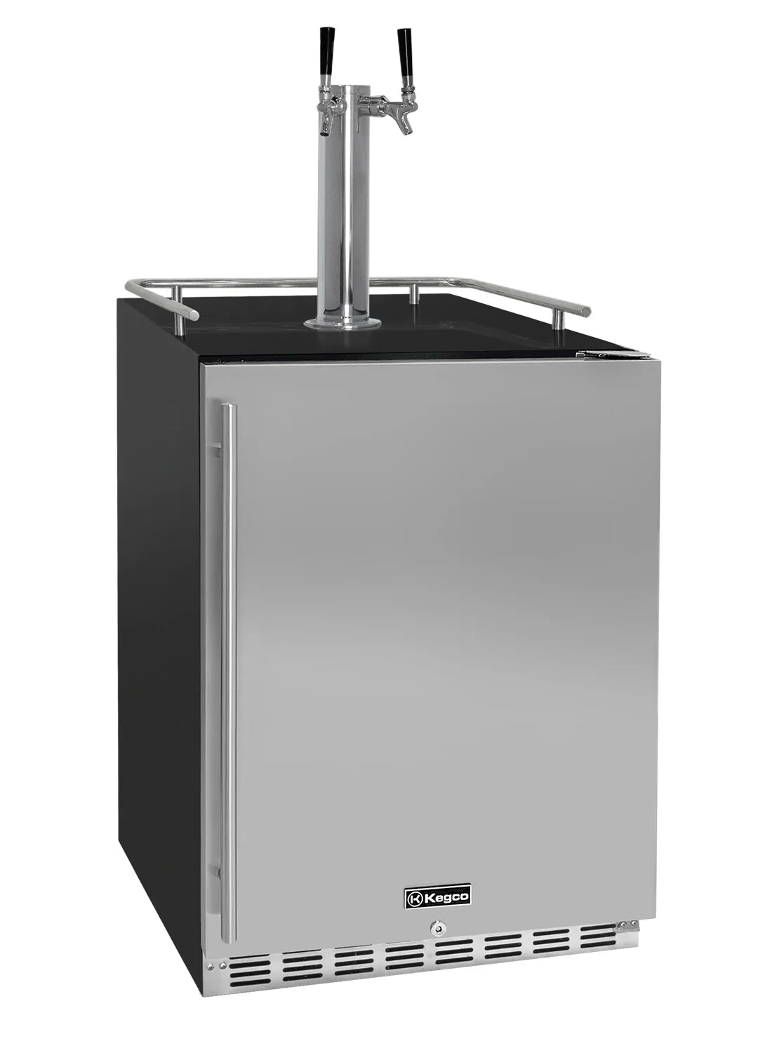 Kegco 24" Dual Faucet Built-ni Kegerator - Indoor