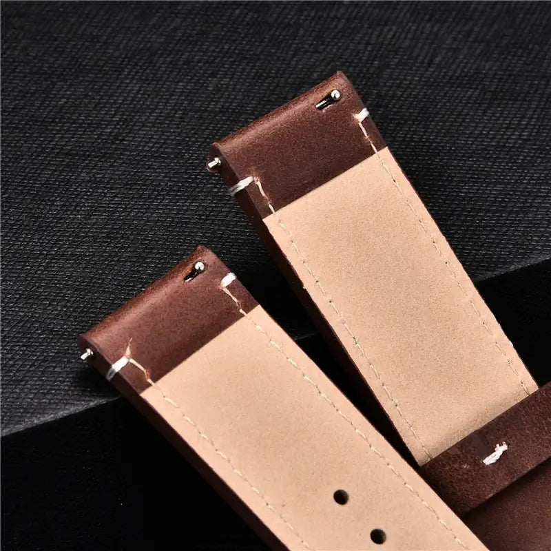 Ticwatch Genuine Leather Strap - Versatile Classic Design
