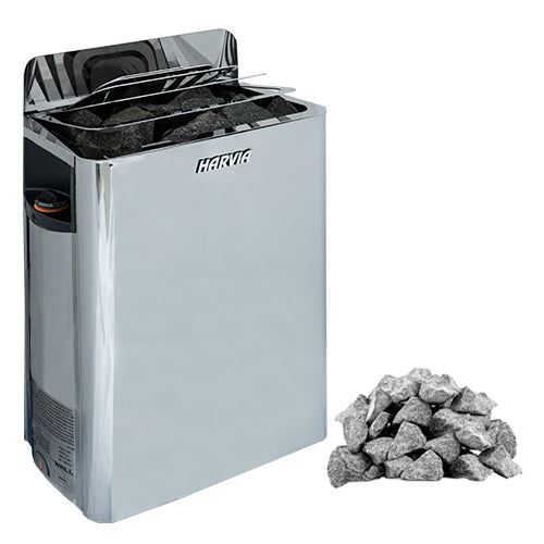 Harvia The Wall Series 6-8kW Sauna Heater Package