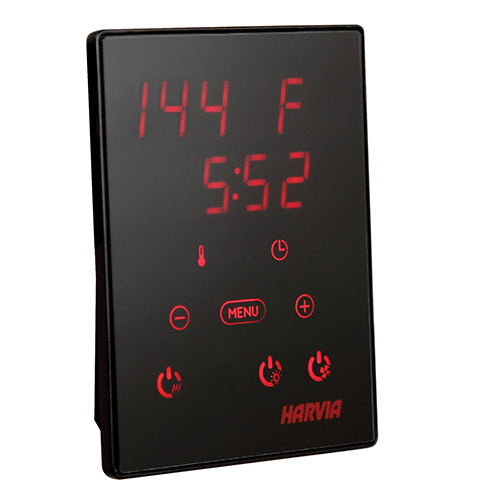 Harvia Spirit Series Sauna Heater Package, 6-9kW Black