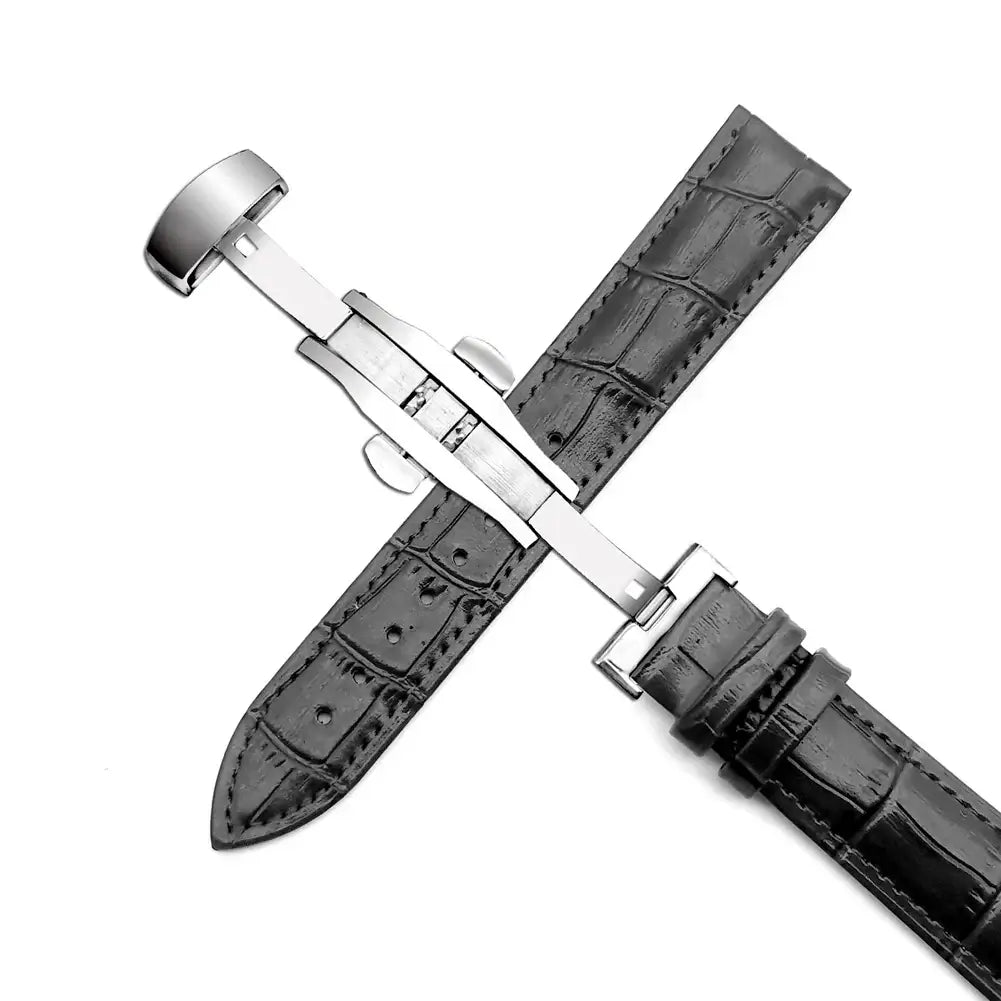 Samsung Galaxy Watch Leather Strap - Premium Classic Design