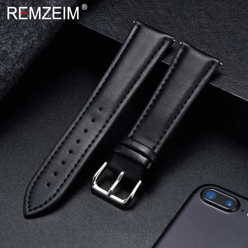 Ticwatch Leather Band - Durable Classic Design for Style