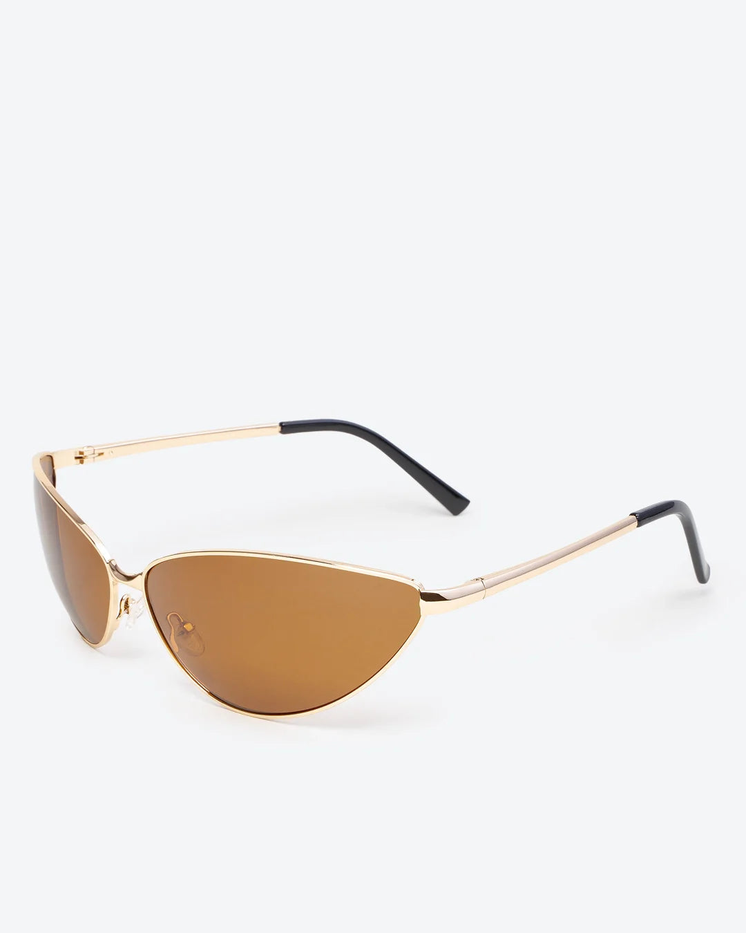 SVELTE - Black Polarized Lenses, Chrome Frame
