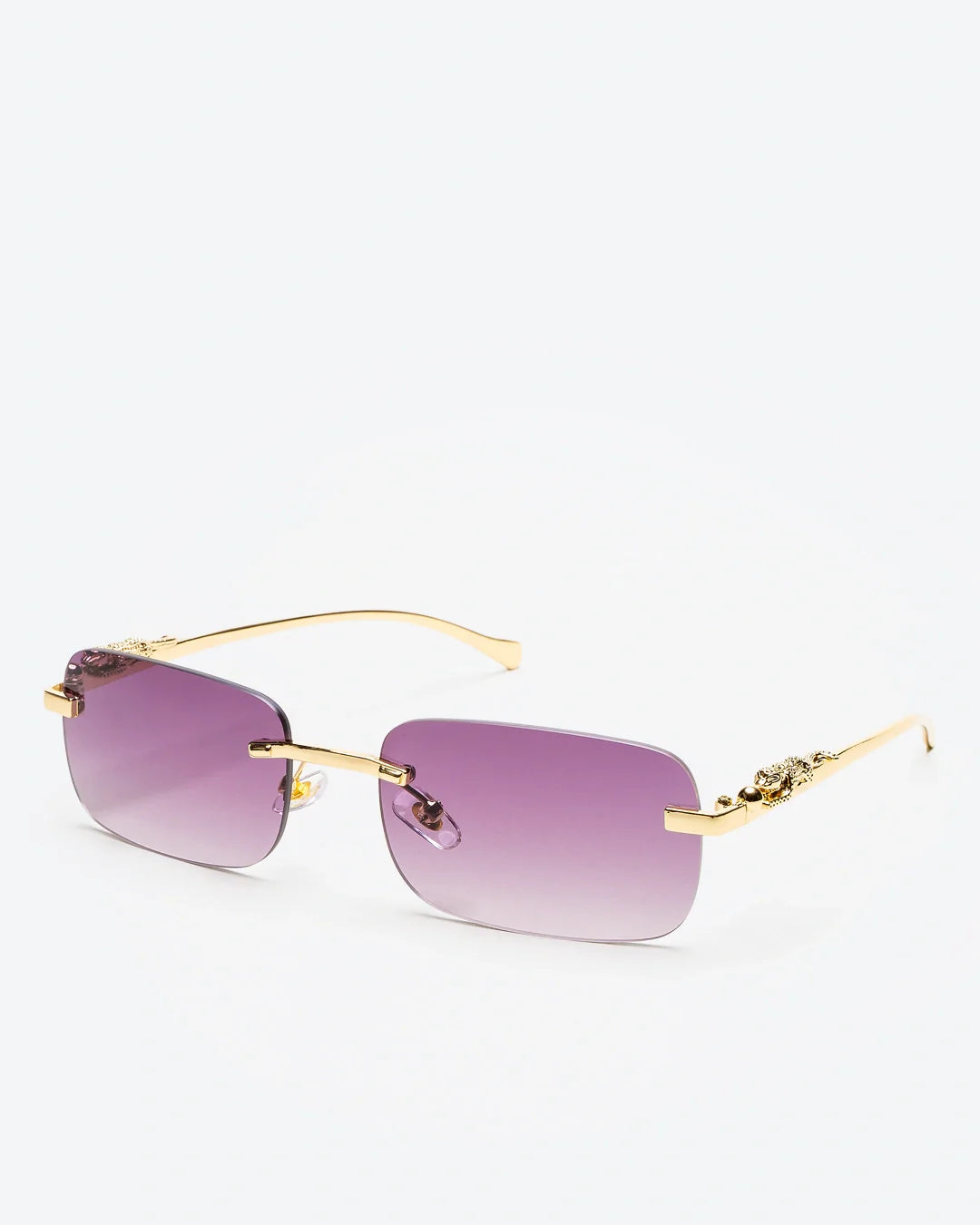 NOBLE - Ruby Lenses, Gold Chrome Frame