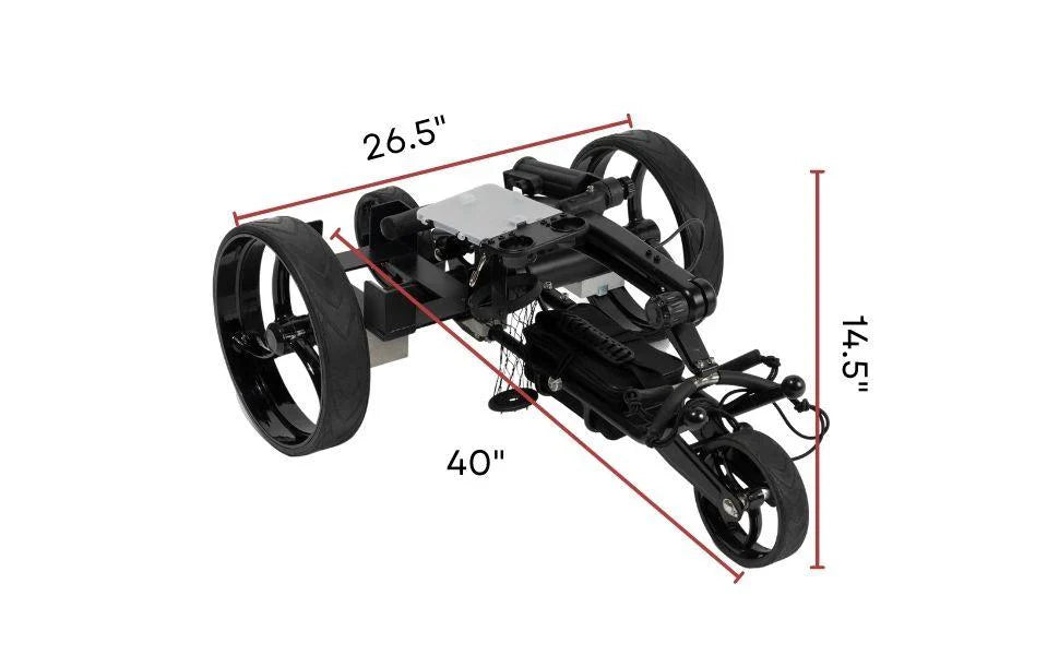 Super E Caddy Pro Remote-Controlled Golf Cart