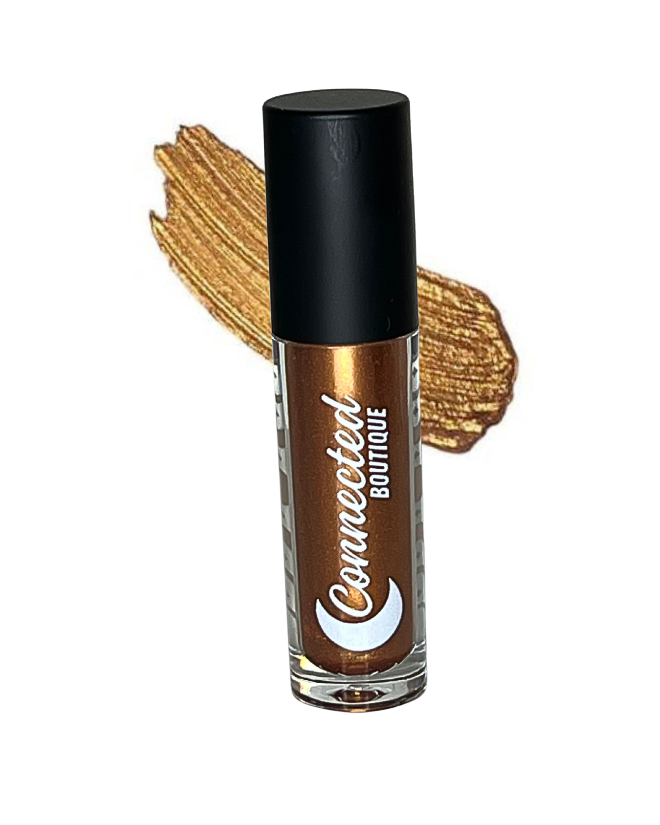 BK - Bronze Metallic Chrome Longwear Liquid Lipstick – Transfer‑Proof Matte