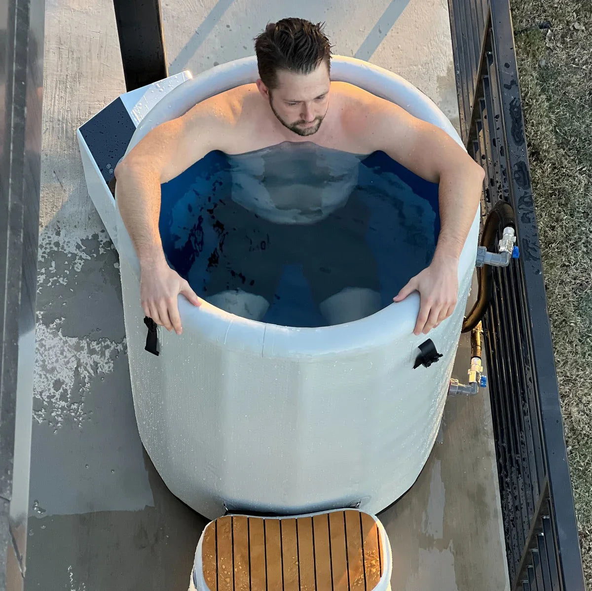 Revive Inflatable Barrel Cold Plunge