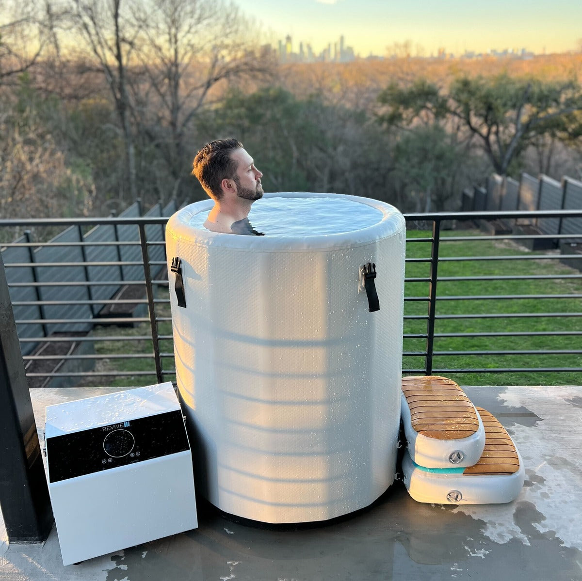 Revive Inflatable Barrel Cold Plunge