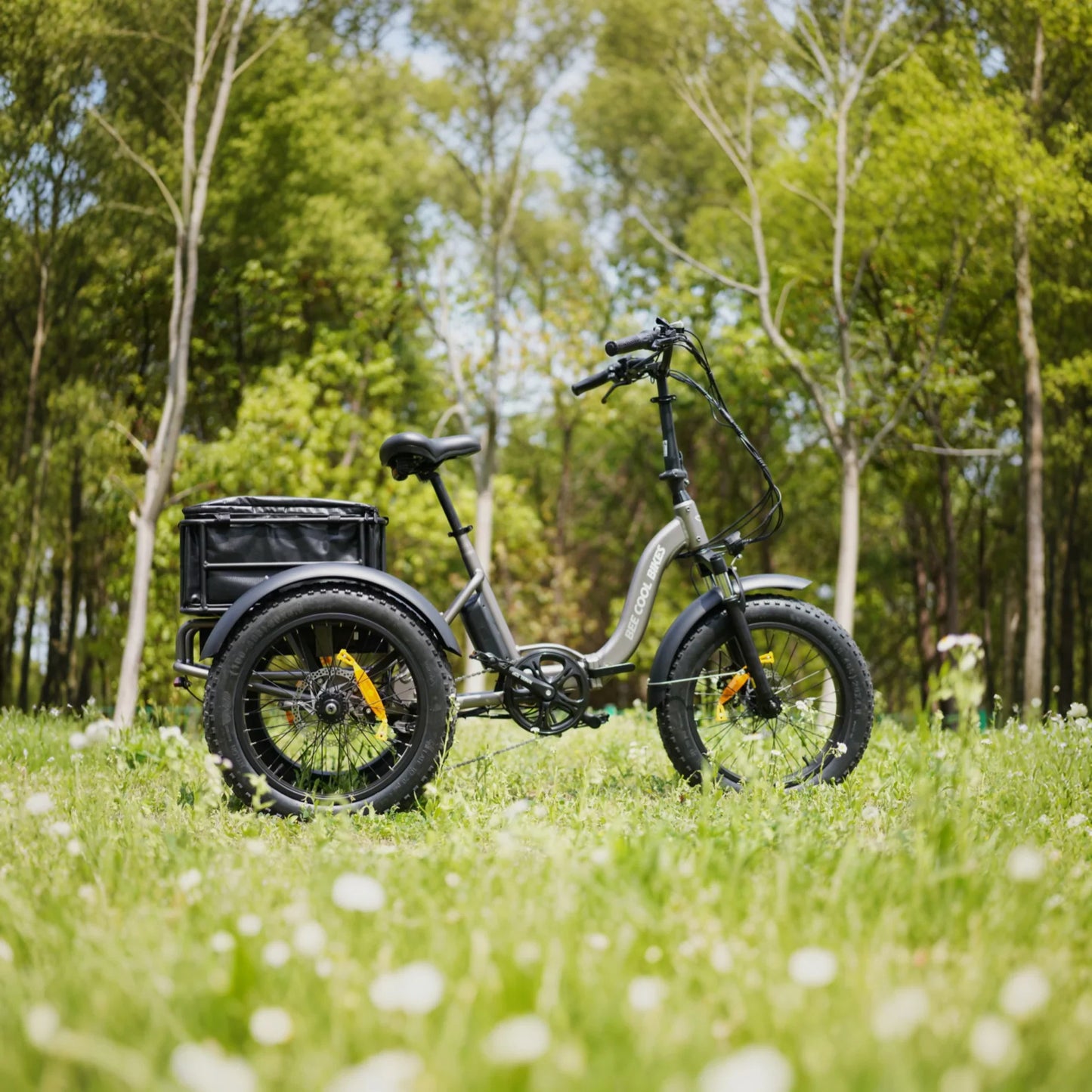 Bee Zipper Foldable Long Range Electric Trike