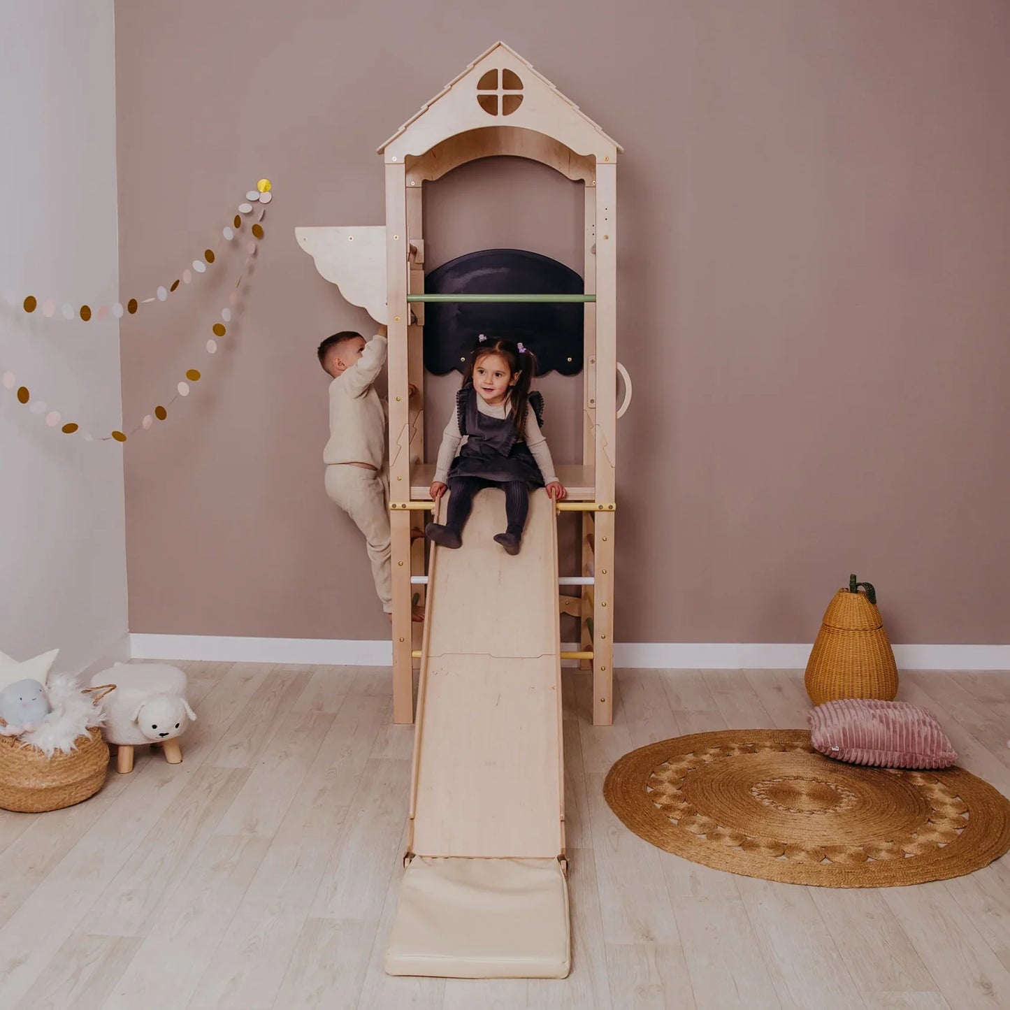 Toddler Indoor Playground by Wood and Hearts