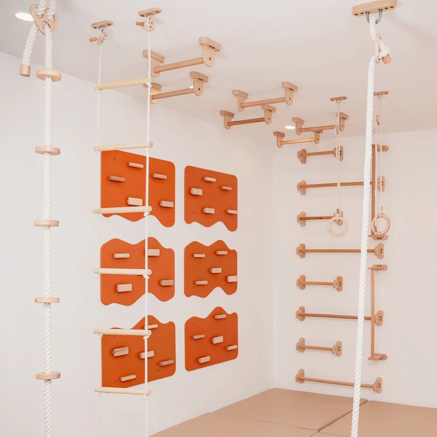 Wall Climbing Gym by Wood and Hearts